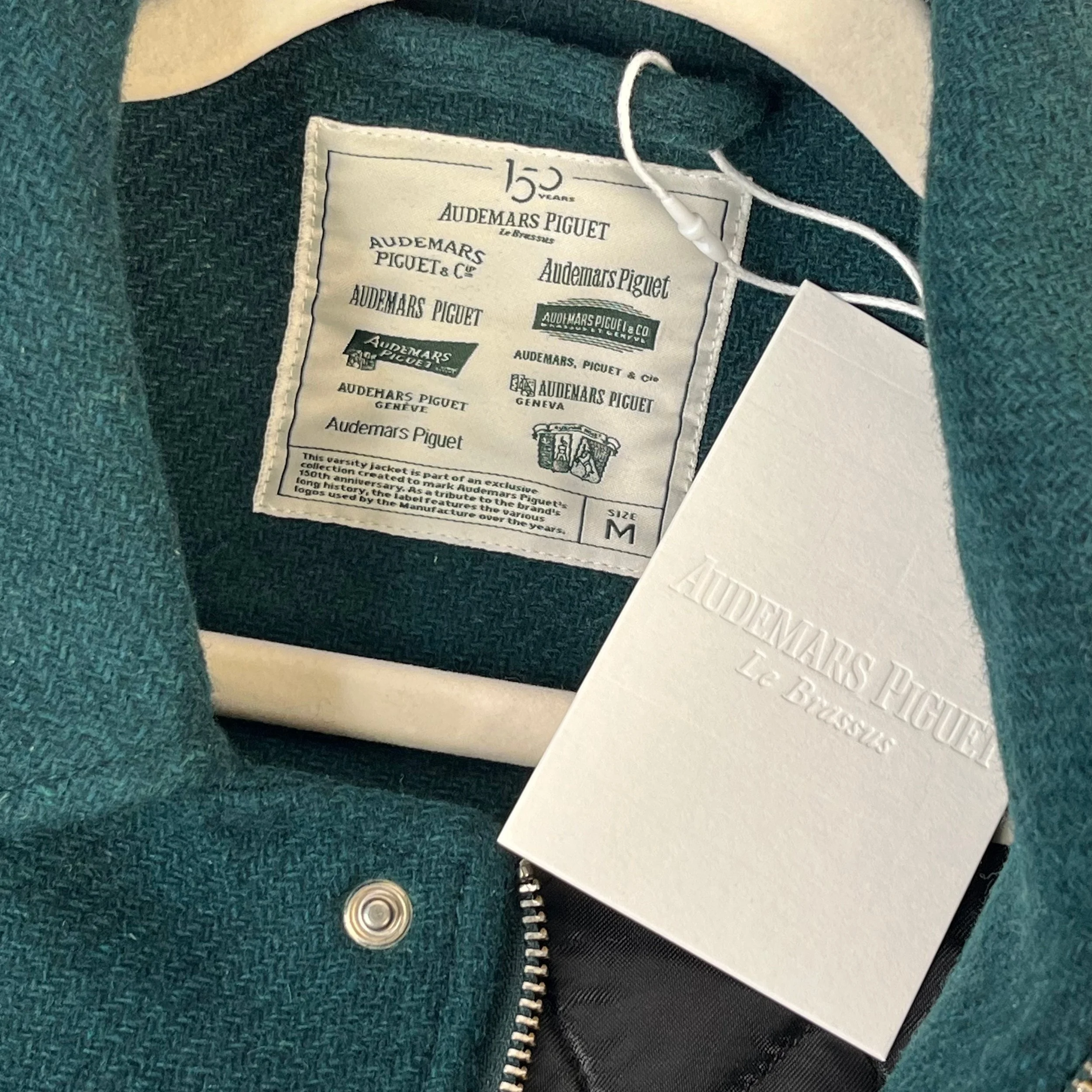 Audemars Piguet 150th Anniversary Varsity Jacket – Wool & Leather
